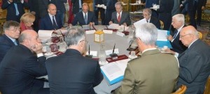 La riunione del Consiglio Supremo di Difesa