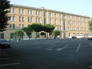 La caserma Bianchi in Roma sede del COMLOG Esercito
