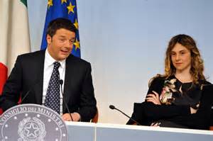 Il Presidente Renzi e la Ministra Madia
